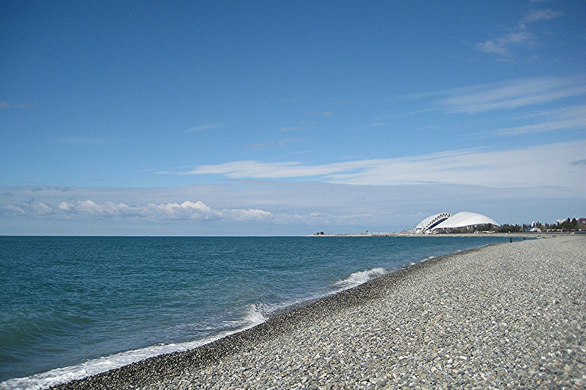 пляж имеретинский в сочи